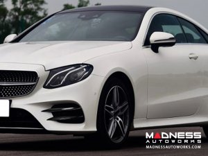 Mercedes-Benz E-Class E43 AMG Sport Front Bumper Vents Carbon Trim - Carbon Fiber Mercedes-Benz E-Class E43 AMG Sport Front Bumper Vents Carbon Trim - Carbon Fiber